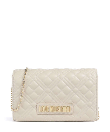 Love Moschino Smart Daily Borsa a tracolla avorio