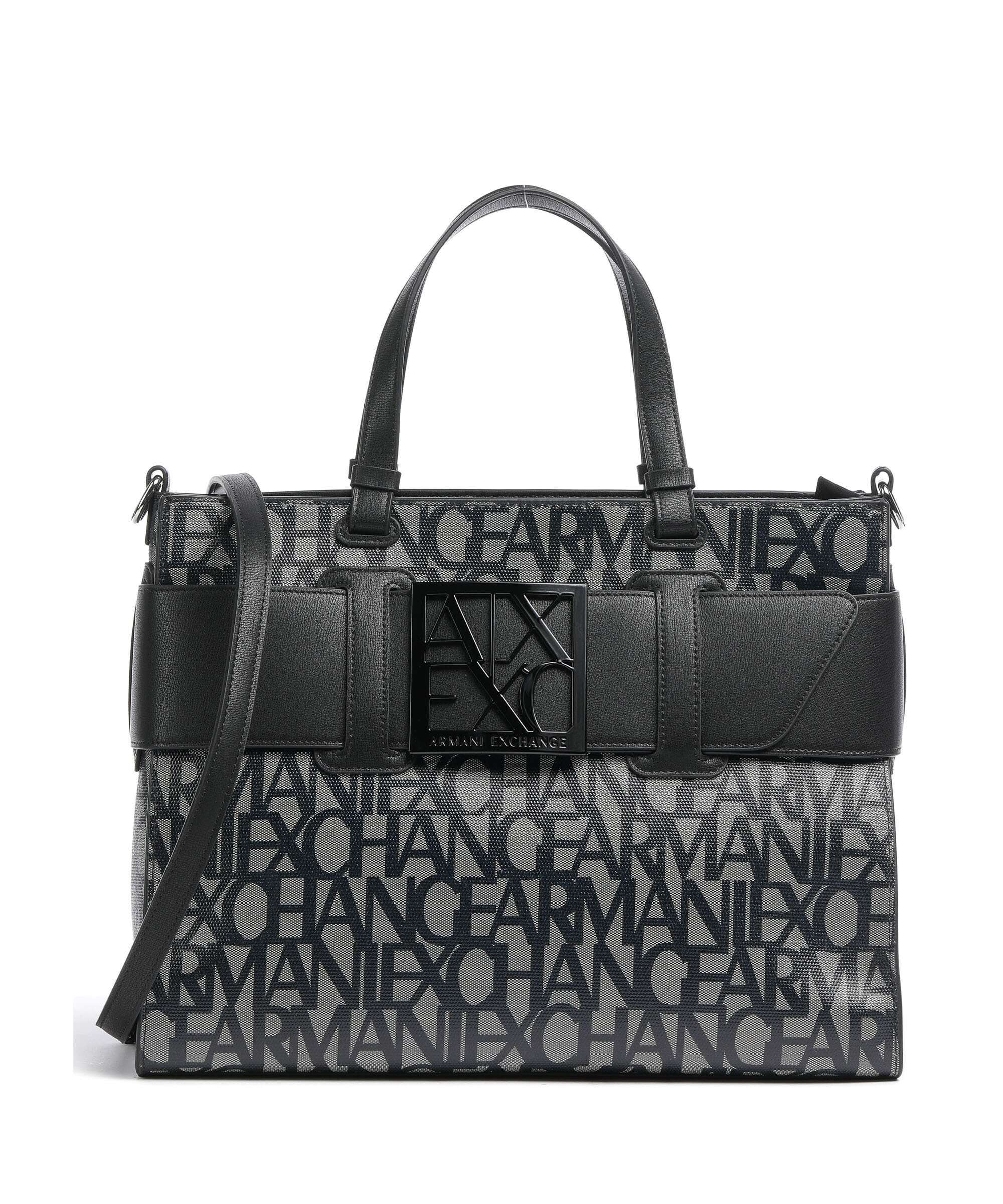 Armani Exchange Susie Handbag beige/black
