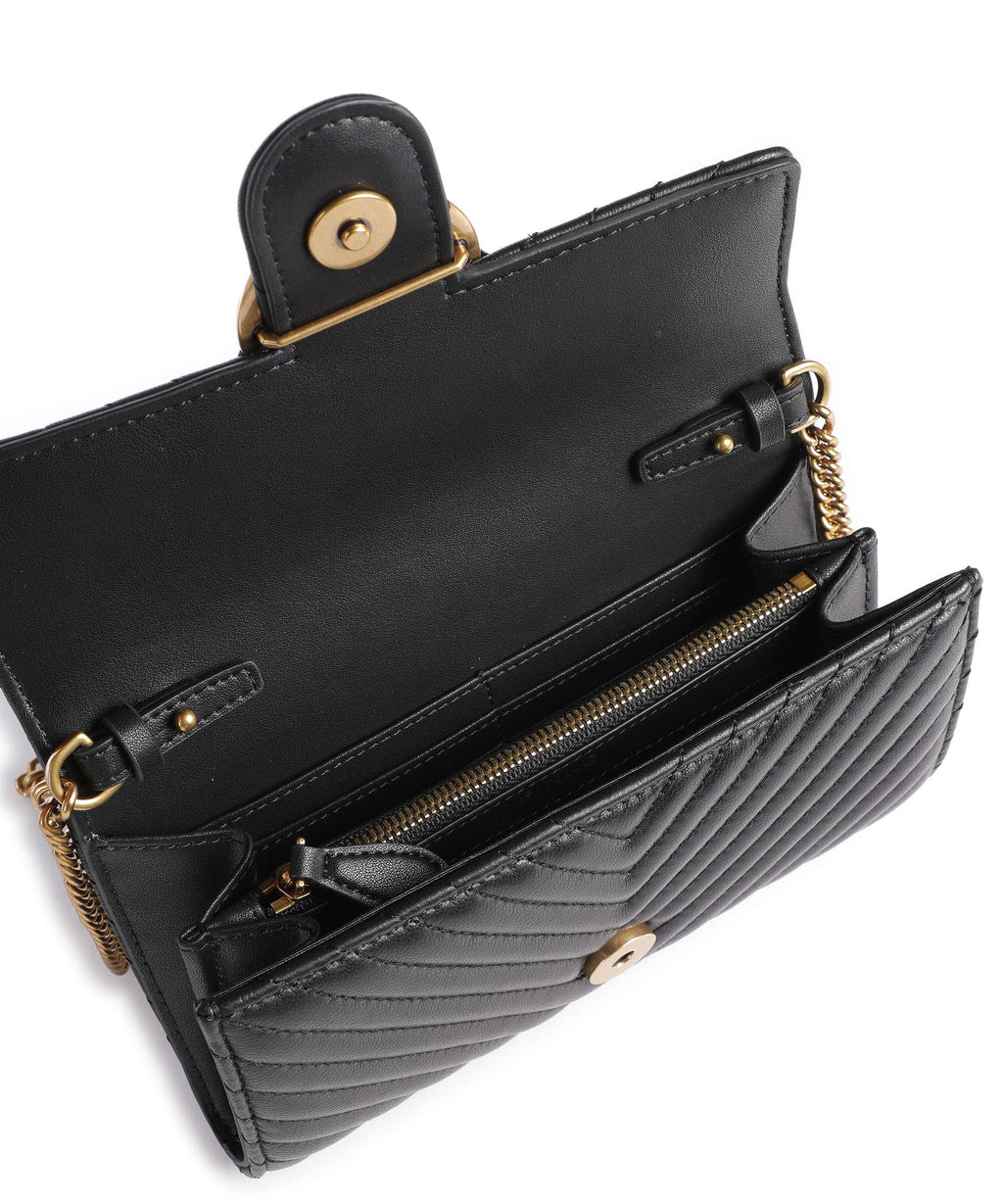 Pinko Love One Wallet nero/antique gold
