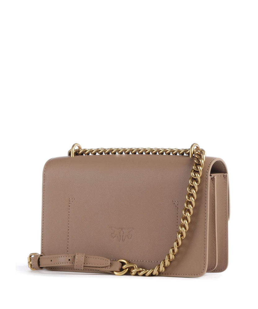 Pinko Love One Mini Shoulder bag biscotto zenzero