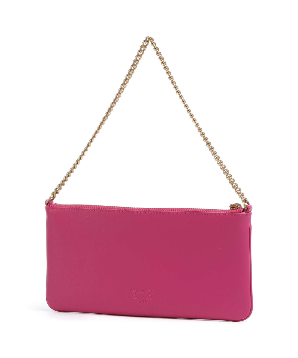 Pinko Flat Horizontal Shoulder bag pink