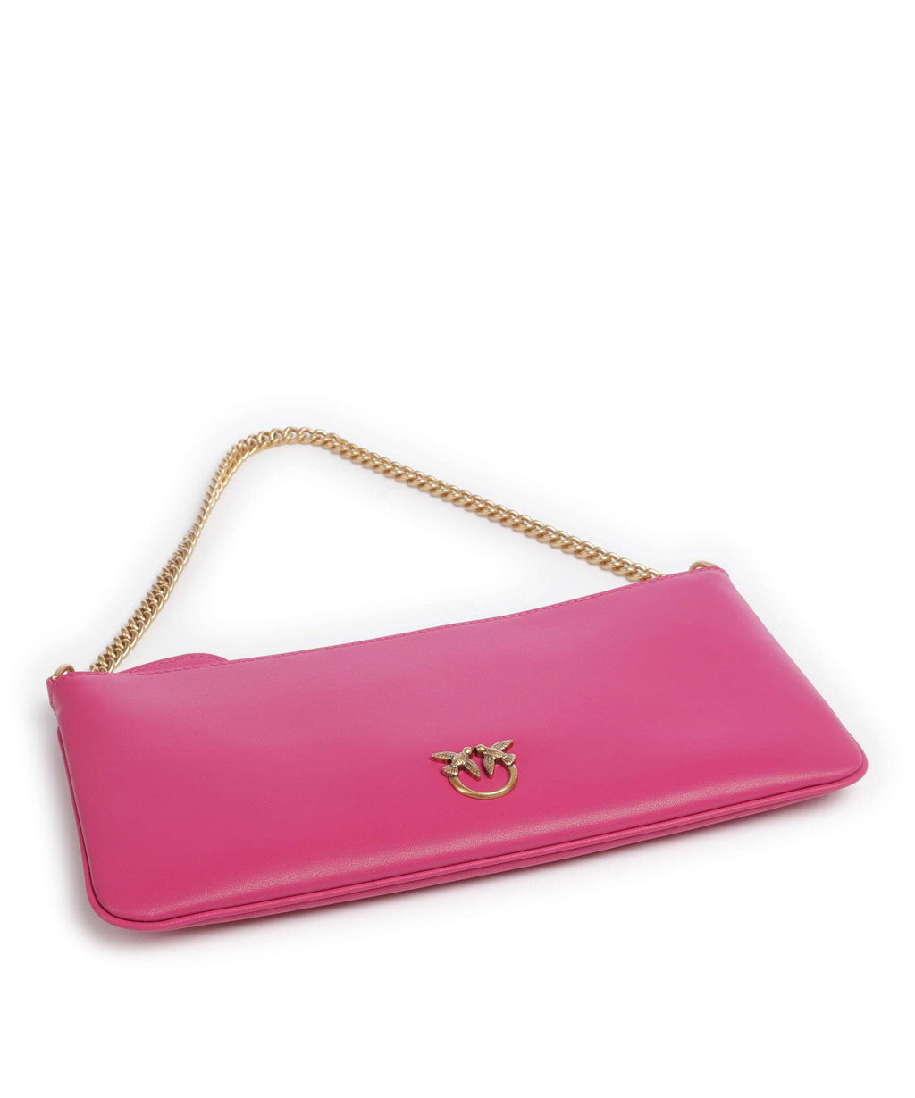 Pinko Flat Horizontal Shoulder bag pink