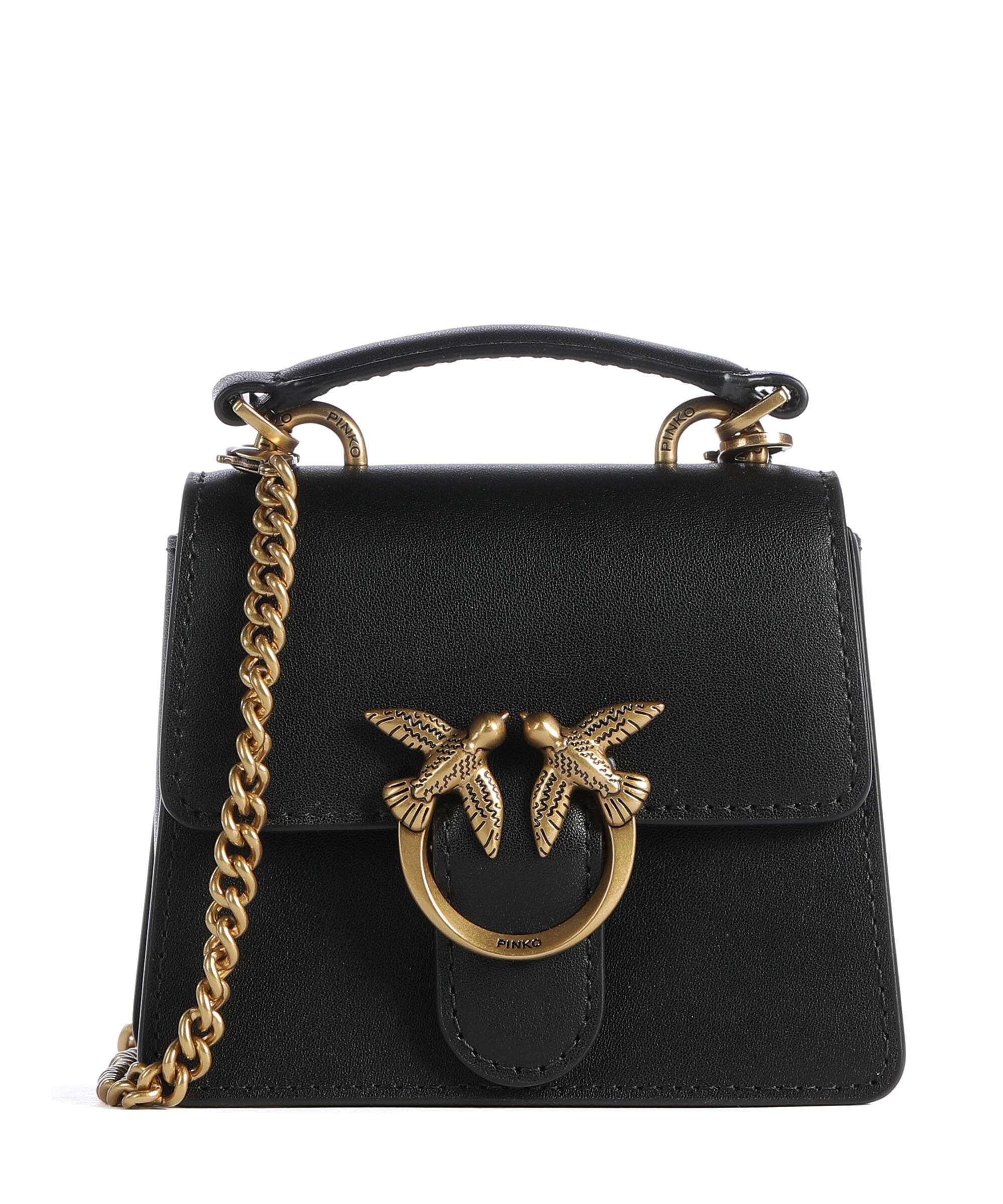 Pinko Love One Micro Crossbody bag nero