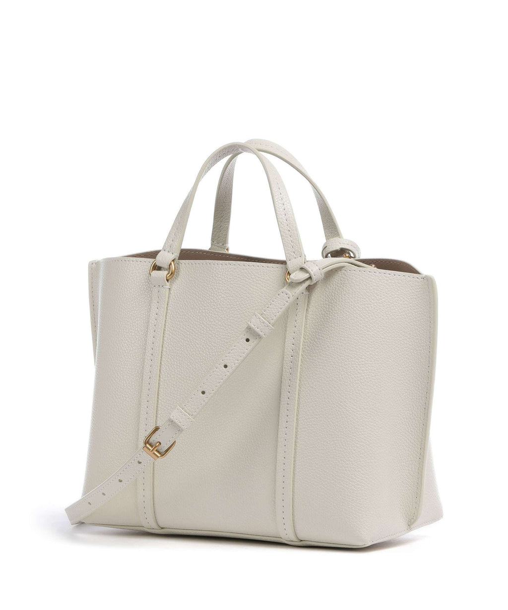 Pinko Carrie Classic Handbag bianco seta/antique gold