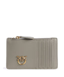 Pinko Airone Porta carte di credito noce