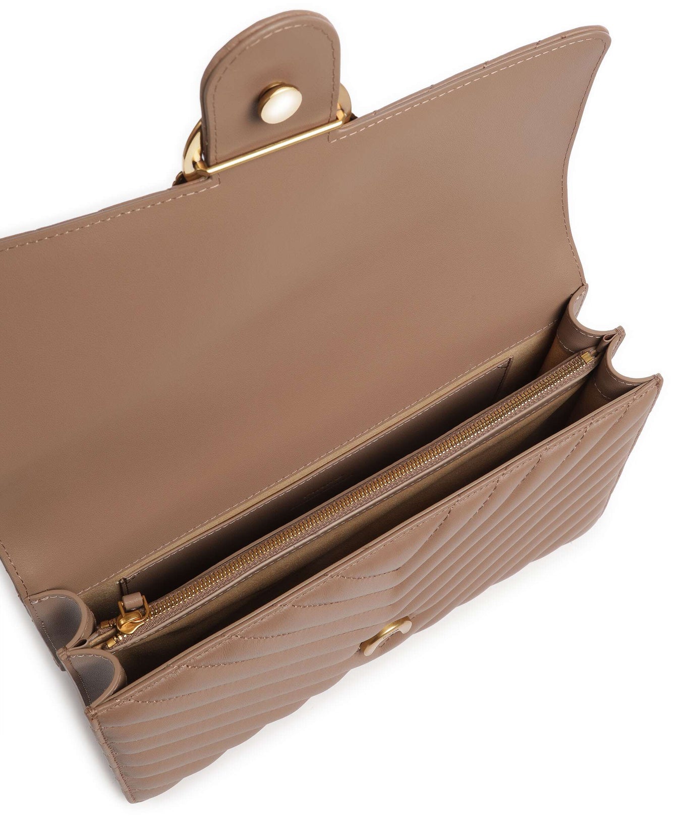 Pinko Love One Classic Shoulder bag biscotto zenzero