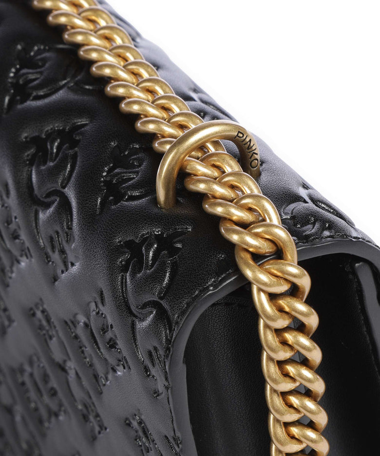 Pinko Love One Classic Shoulder bag nero/antique gold
