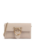 Pinko Love One Wallet beige/grigio fumo/antique gold