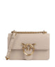 Pinko Love One Mini Borsa a spalla beige/grigio fumo/antique gold