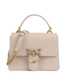 Pinko Love One Mini Crossbody bag beige/grigio fumo/antique gold