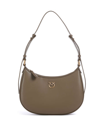 Pinko Half Moon Mini Borsa a spalla scricciolo/antique gold