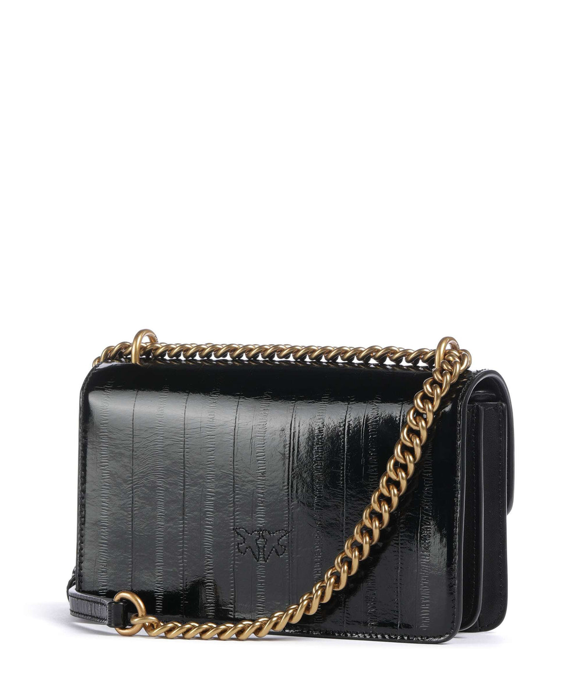 Pinko Love One Mini Shoulder bag nero/antique gold