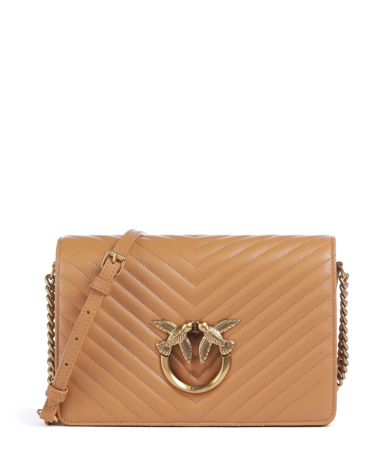 Pinko Love Click Classic Crossbody bag torrone/antique gold