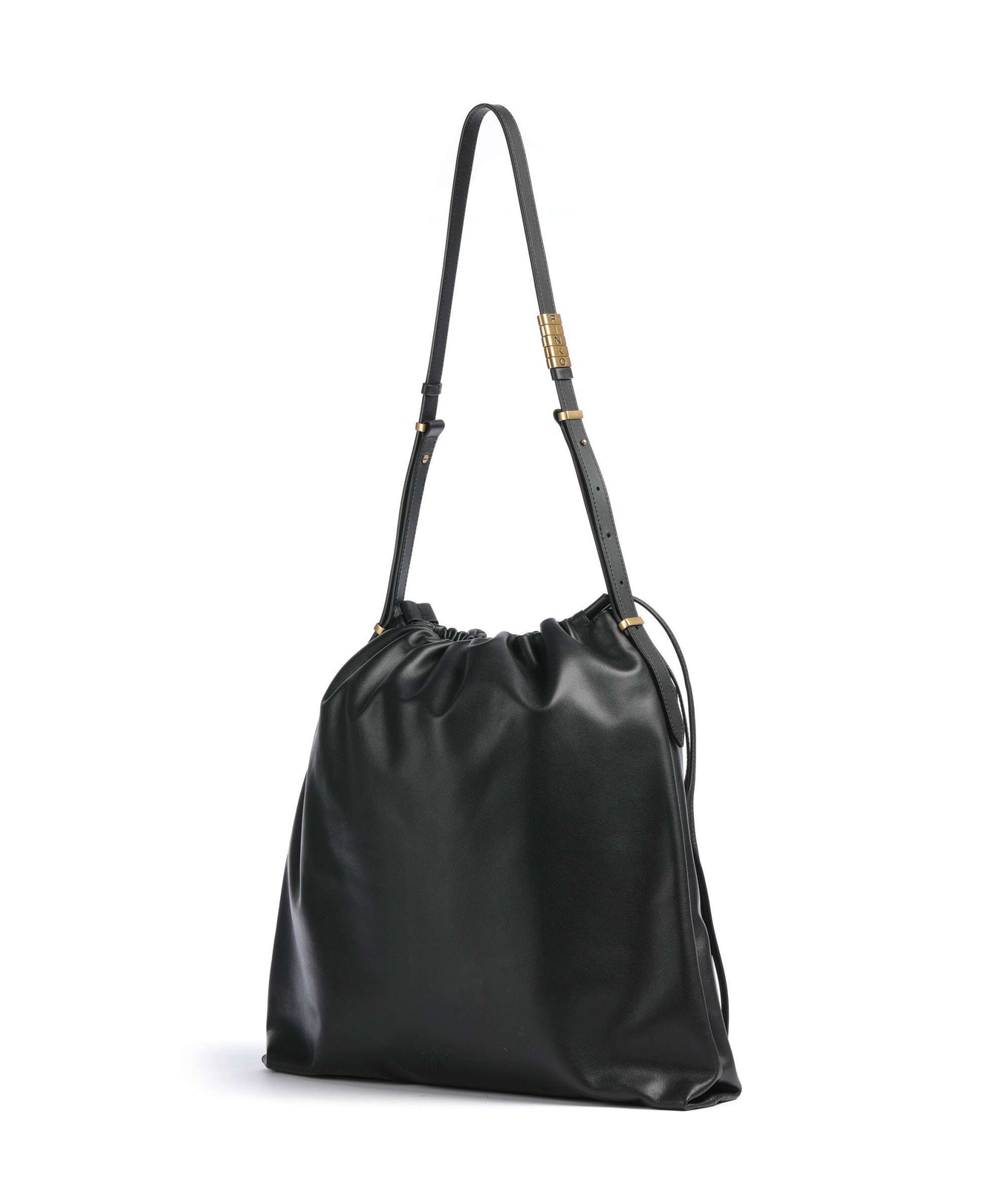 Pinko Extra Slouchy Bucket bag nero/antique gold