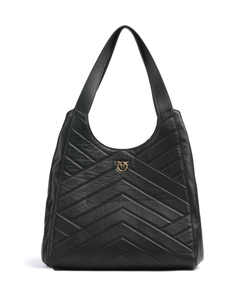 Pinko Puzzle Tote bag nero/antique gold