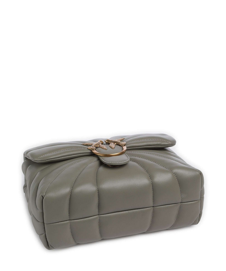 Pinko Love Puff Classic Shoulder bag verde vertiver/antique gold