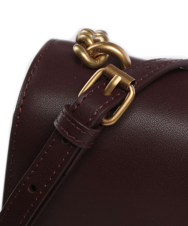 Pinko Love One Classic Crossbody bag uva di catawba/antique gold