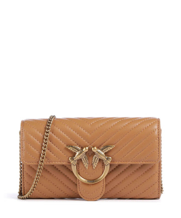 Pinko Love One Portafoglio torrone/antique gold