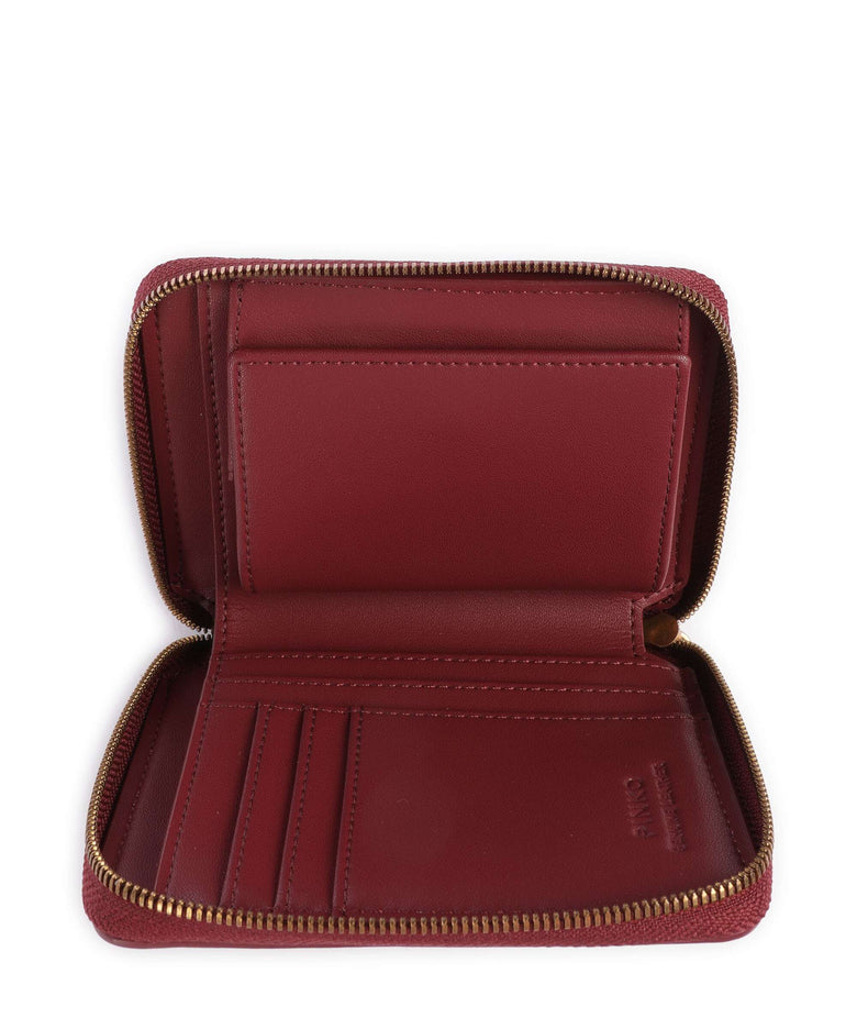 Pinko Taylor Wallet bordeaux merlot/antique gold