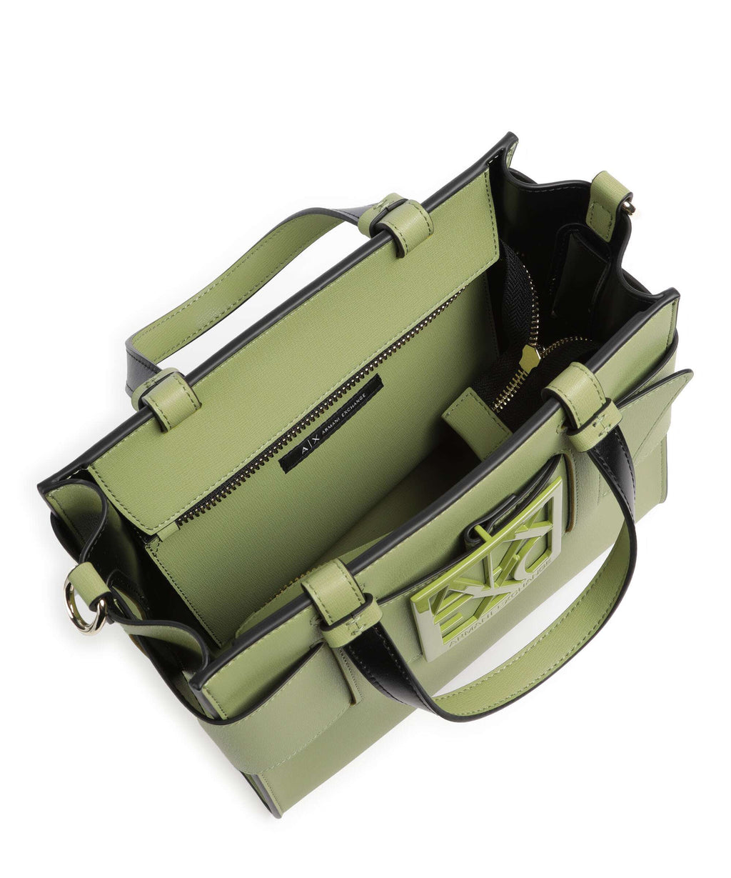 Armani Exchange Susie M Handbag olive green