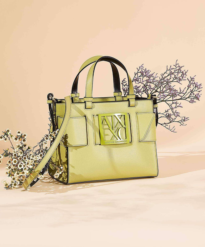 Armani Exchange Susie M Handbag olive green