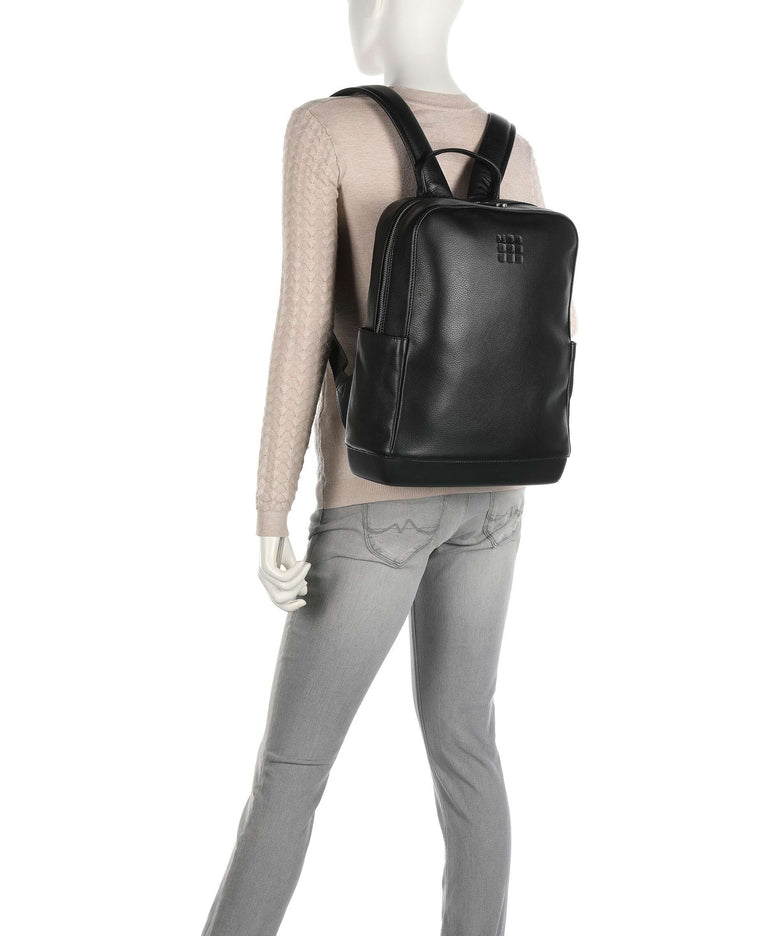 Moleskine Classic Leather Backpack schwarz