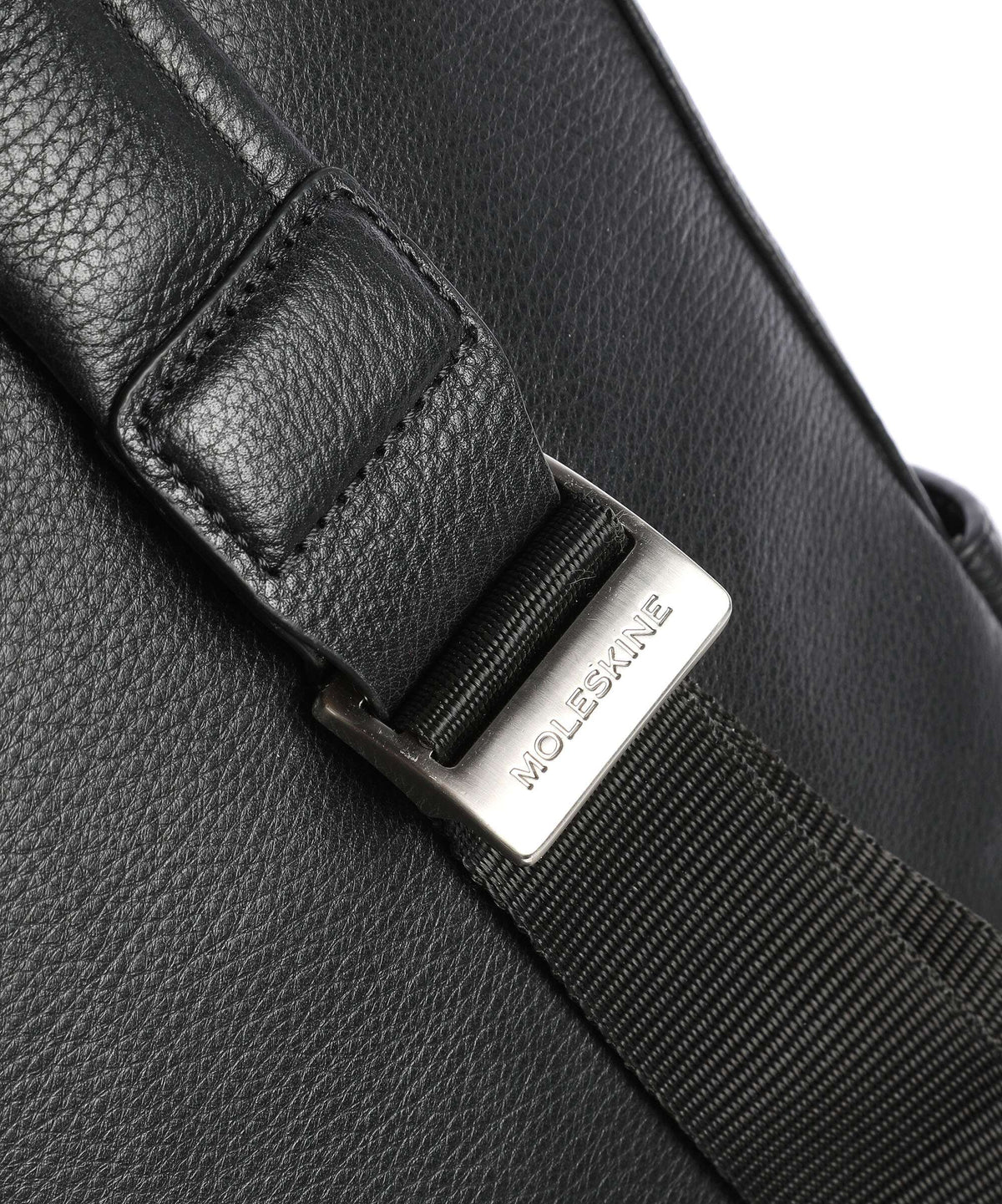 Moleskine Classic Leather Backpack schwarz