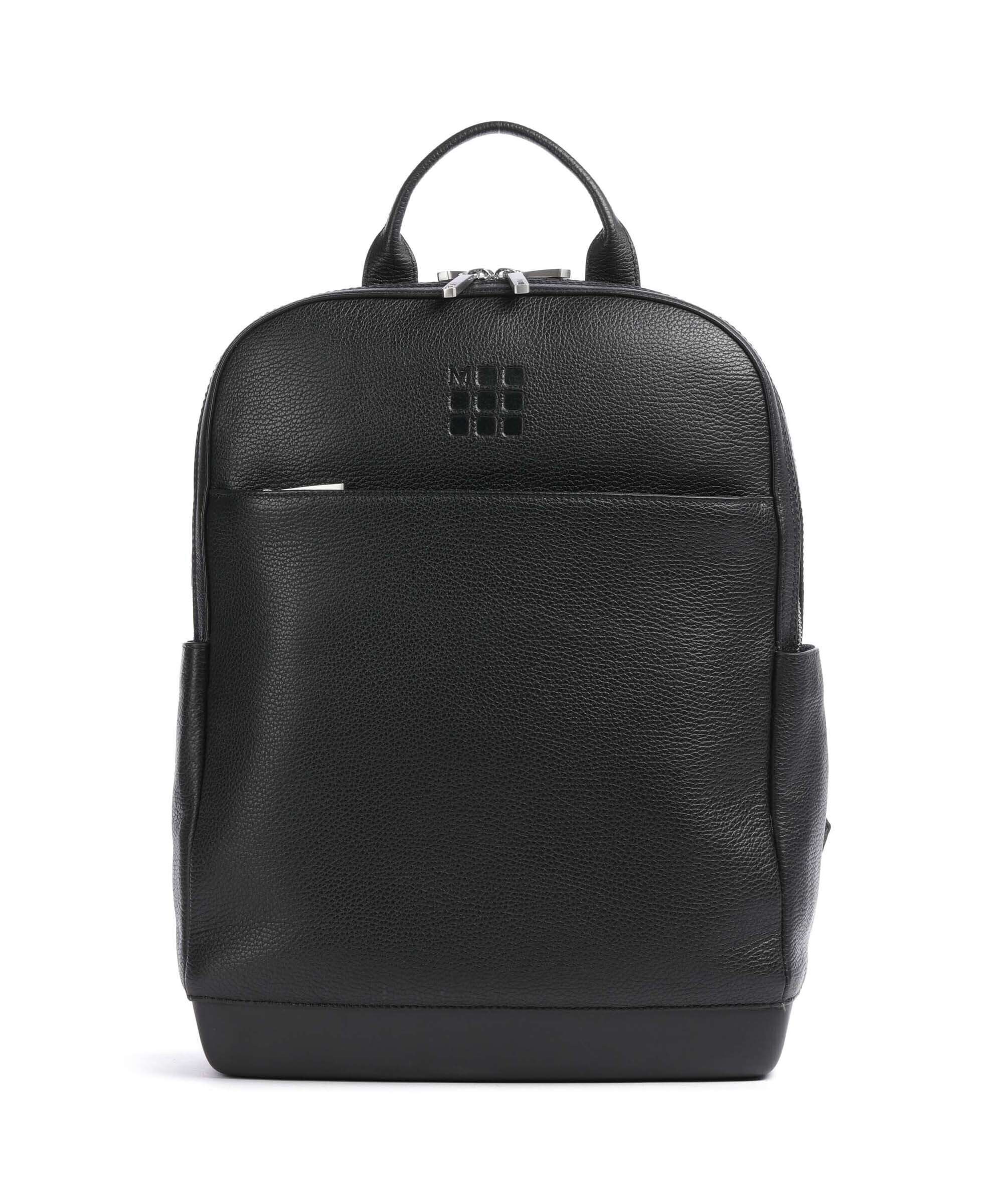 Moleskine Classic Leather Backpack schwarz