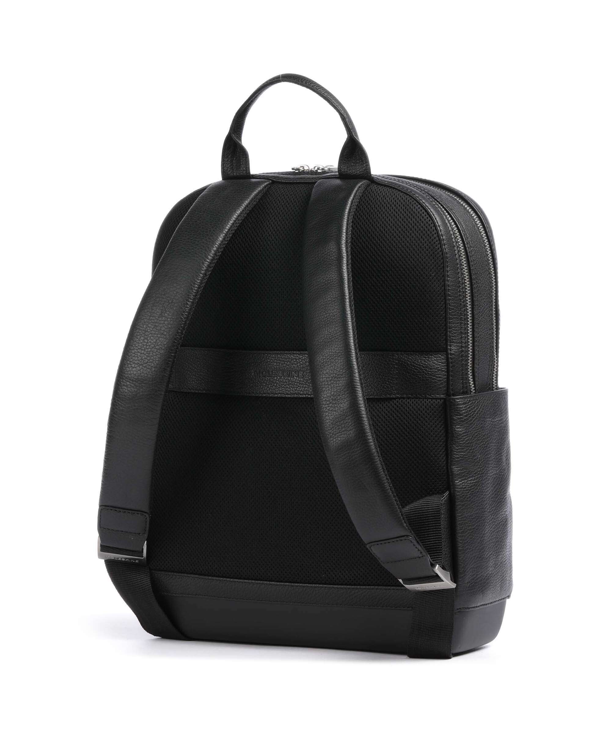 Moleskine Classic Leather Backpack schwarz
