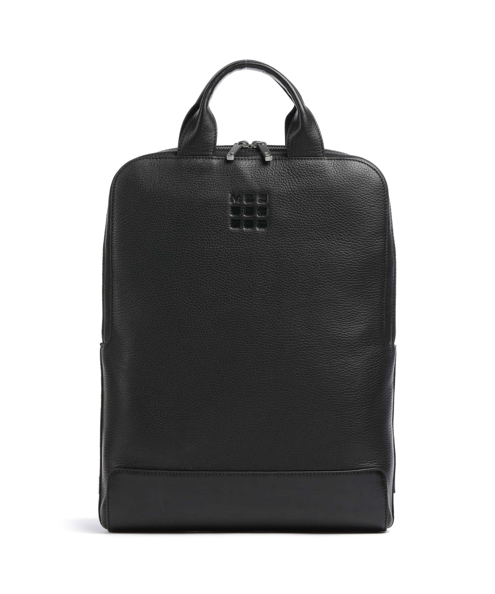 Moleskine Classic Leather Backpack schwarz