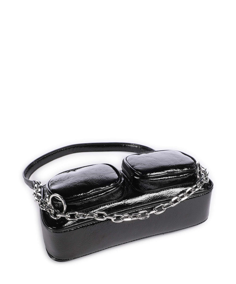 Replay Shoulder bag shiny black
