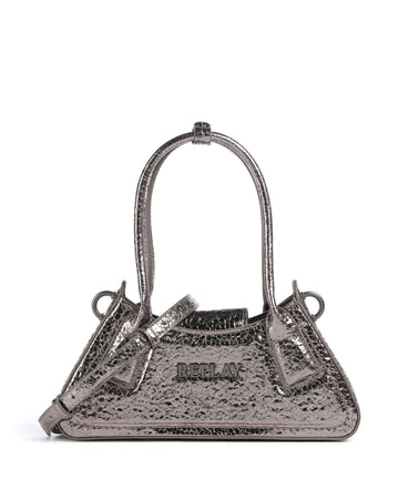 Replay Borsa a spalla gunmetal