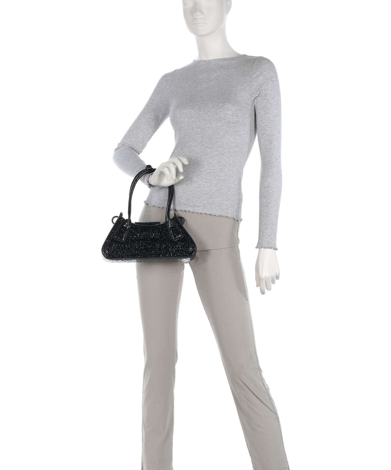 Replay Shoulder bag shiny black