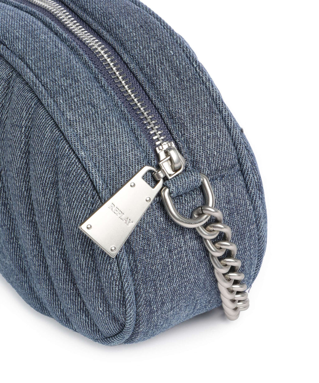 Replay Crossbody bag blue denim
