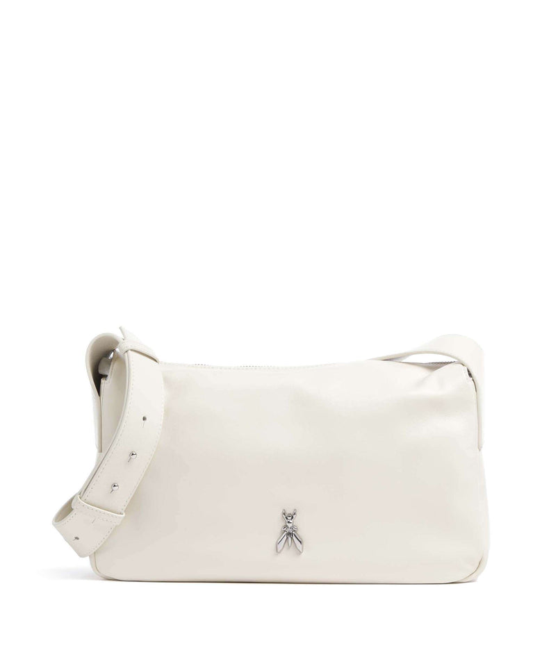 Patrizia Pepe Reverse Crossbody bag offwhite