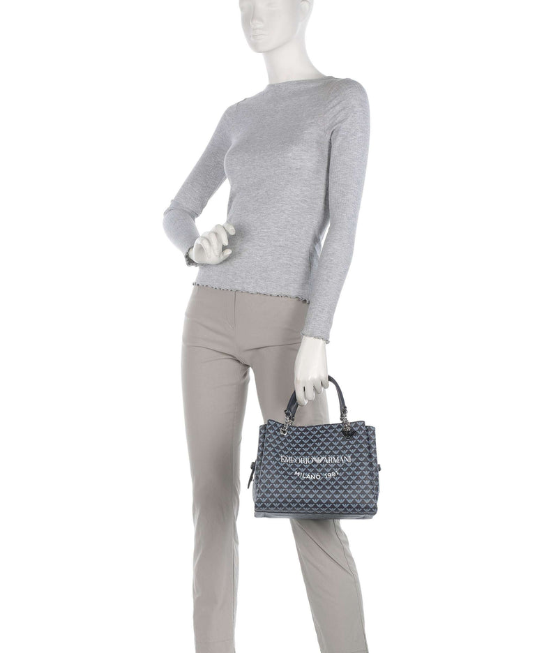 Emporio Armani Annie Handbag dark blue/deep blue/white