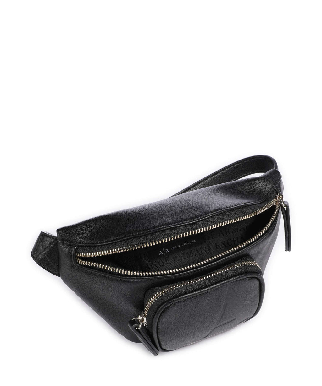 Armani Exchange A-Line Fanny pack black
