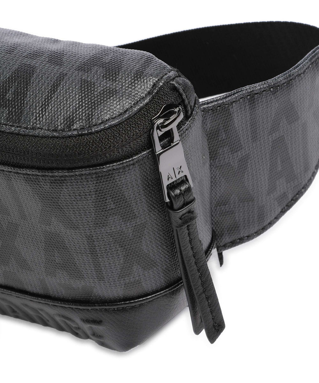 Armani Exchange Belt bag asphalt black
