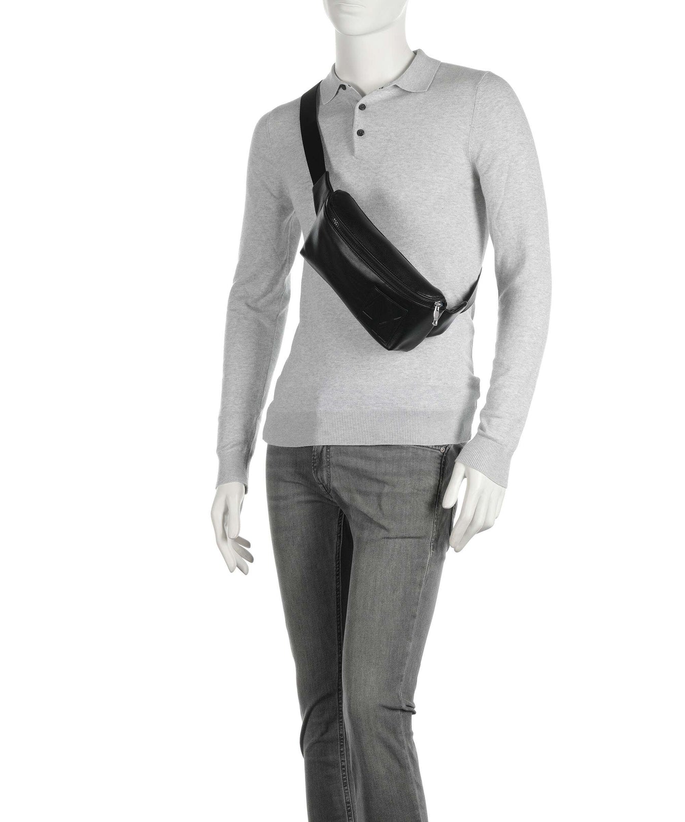 Armani Exchange Fanny pack black