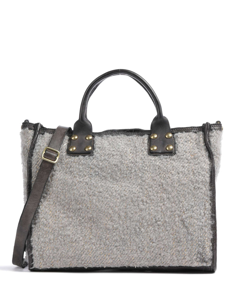 Campomaggi Handbag naturale/oro/grigio