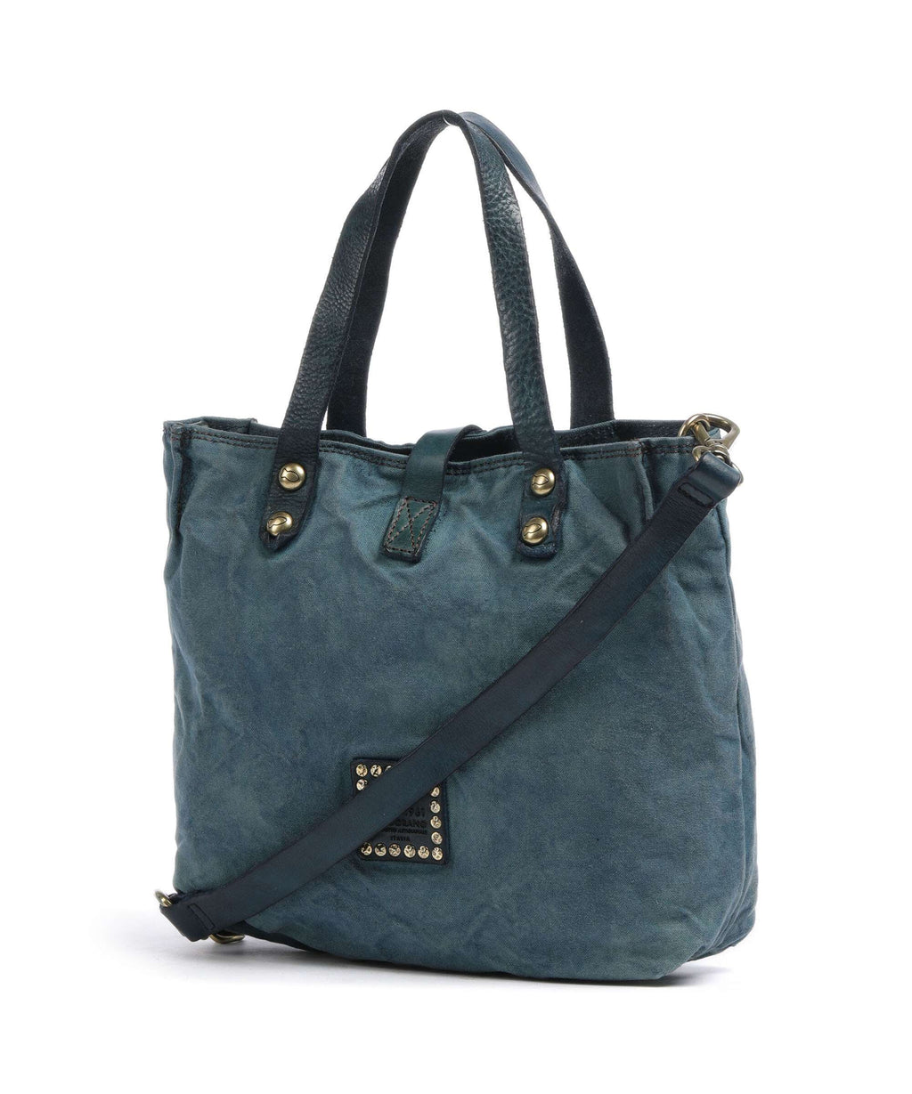 Campomaggi Handbag beige/zaffiro/nera