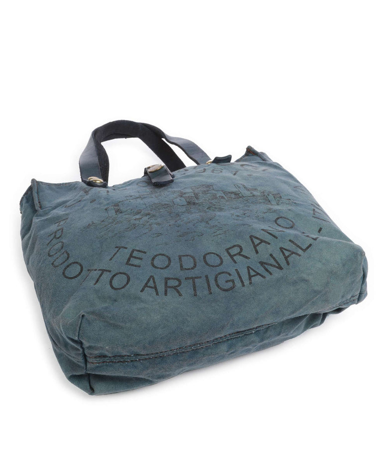 Campomaggi Handbag beige/zaffiro/nera