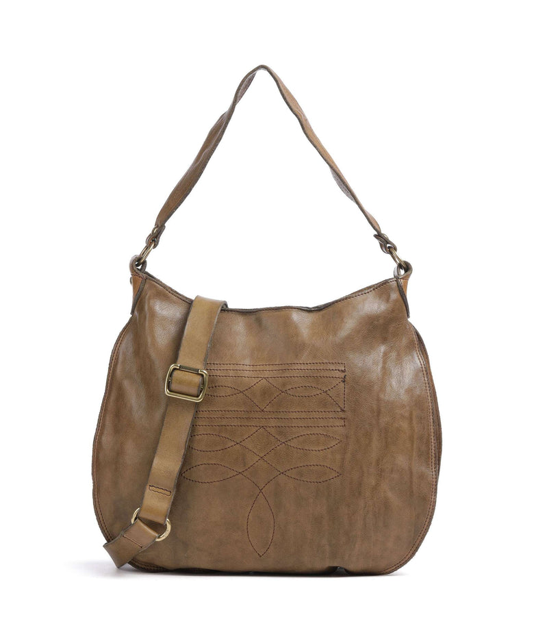 Campomaggi Hobo bag verde militare
