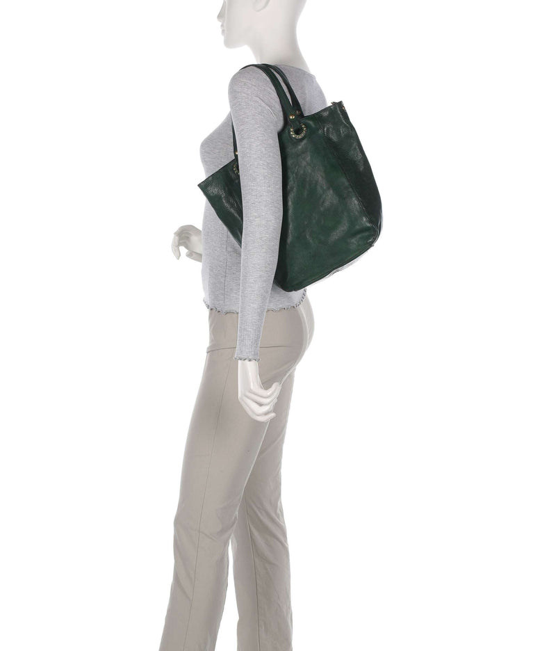 Campomaggi Tote bag green bottle
