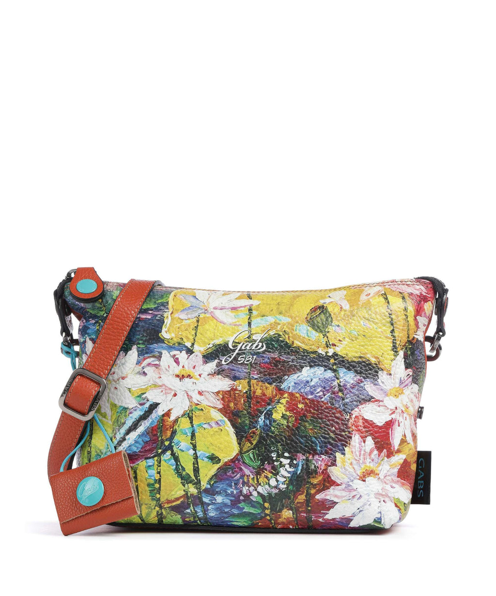 Gabs Funny M Crossbody bag fiori impressionisti