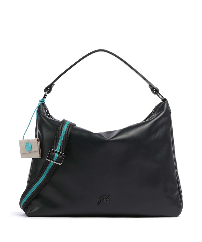 Gabs Stripes Calliope Hobo bag nero