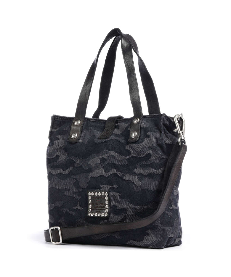 Campomaggi Handbag camouflage grigio