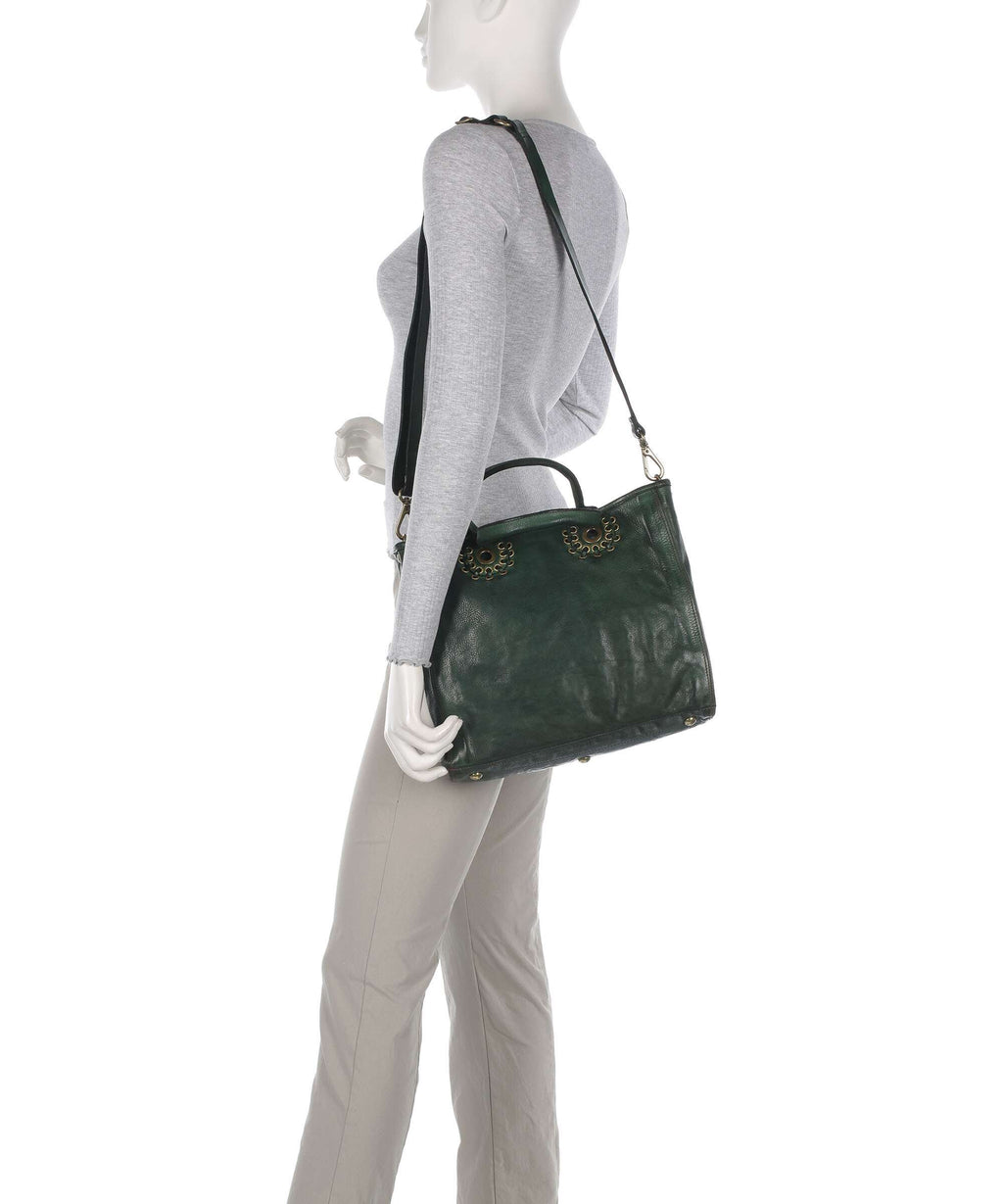 Campomaggi Handbag green bottle