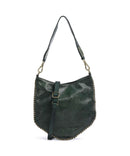 Campomaggi Borsa hobo green bottle