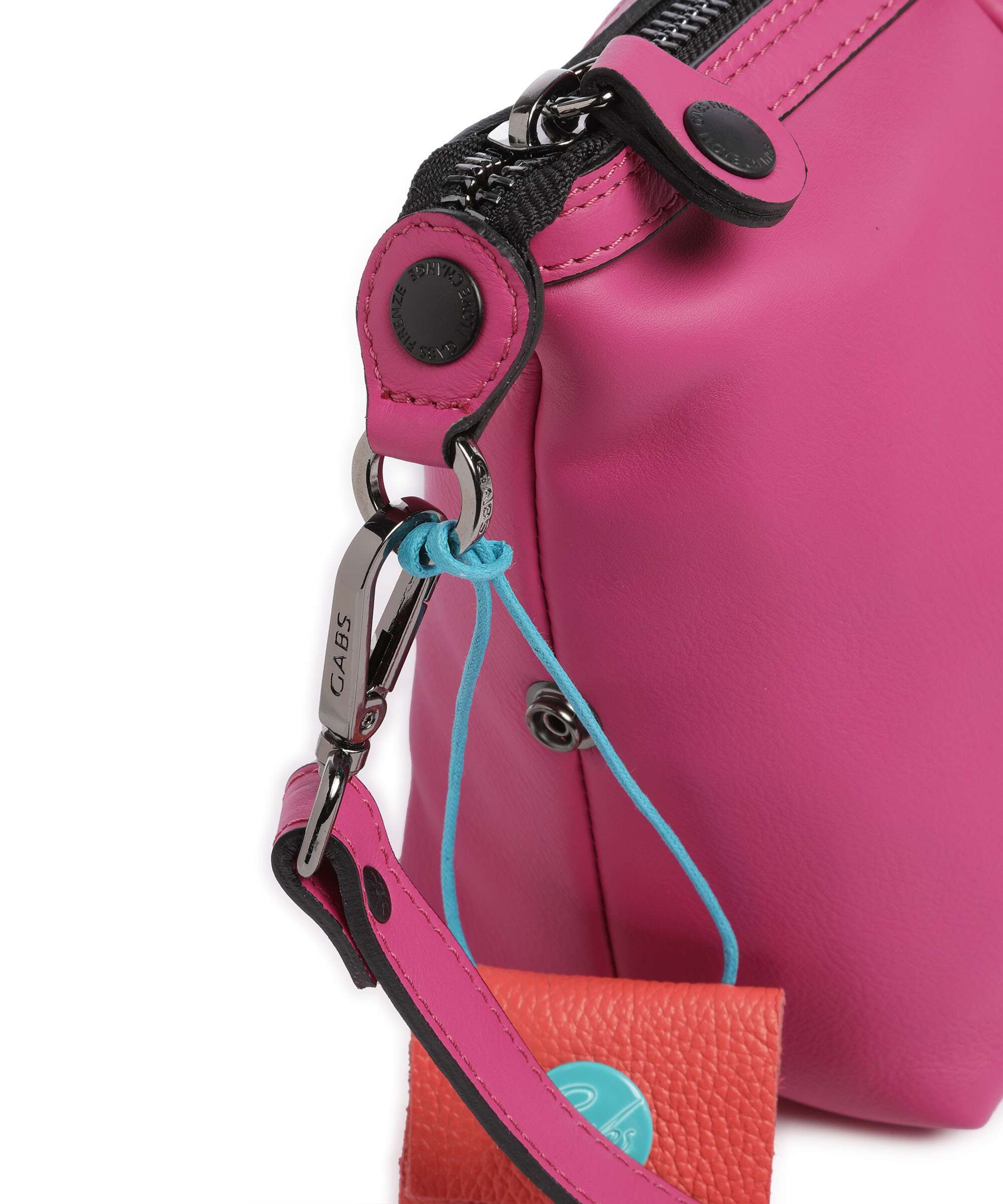 Gabs Stripes Funny Crossbody bag fuxia